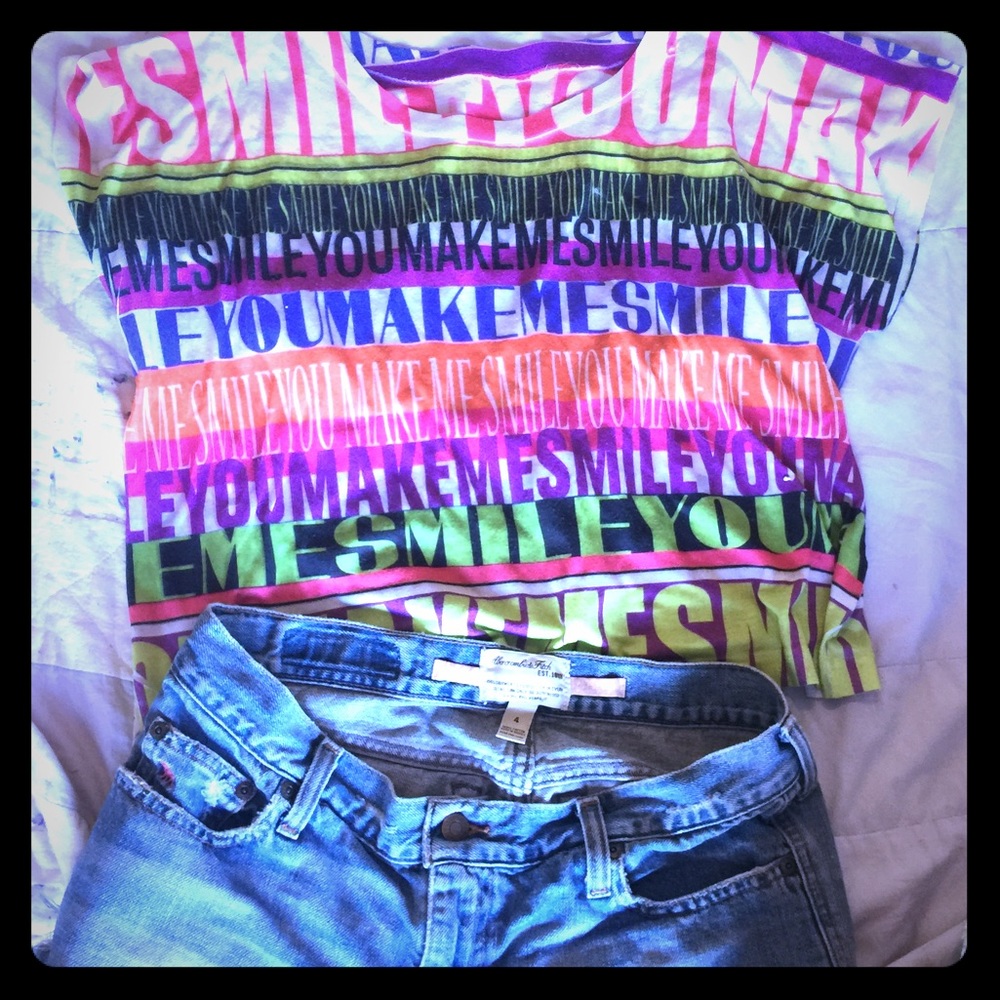 SMILE crop top